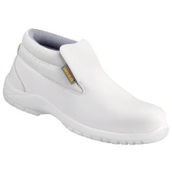 1 Paar Wica Slipper-Stiefel Sicherheitsstiefel EN ISO 20345 S2 SRC Weiss