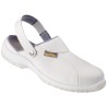 1 Paar WICA Clogs Sicherheitsschuhe EN ISO 20345 SB E A aus weissem Material
