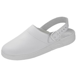 1 Paar WICA Clog Sicherheitsschuhe EN ISO 20347 OB A E FO SRC Weiss