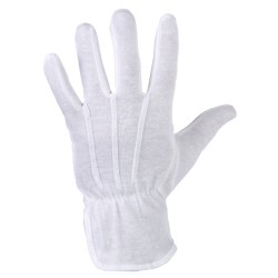 600 Paar Stronghand® Baumwollhandschuhe mit Trikot-Micro-Vinyl Noppen, Weiss, OEKO-TEX® Standard 100
