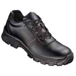 1 Paar PERANO Halbschuhe, schwarz, EN ISO 20345 S2 SRC, rutschfeste Sohle, ideal für Arbeit und Freizeit