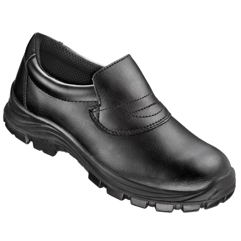 1 Paar Atella Slipper Sicherheitsschuhe EN ISO 20345 S2 SRC Schwarz