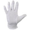 600 Paar Stronghand® Baumwollhandschuhe mit Trikot-Micro-Vinyl Noppen, Weiss, OEKO-TEX® Standard 100