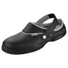 1 Paar AREZZO Clogs Sicherheitsschuhe Schwarz EN ISO 20345 SB E A SRC