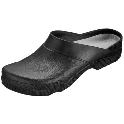 1 Paar Veilchen Gartenclogs aus Kunststoff in Schwarz