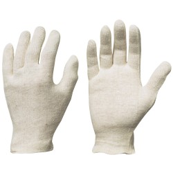 600 Paar JILIN GOODJOB® Baumwollhandschuhe, Trikot, weiss, Kategorie 1