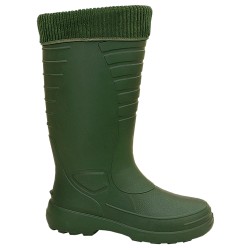 1 Paar Grönland EVA-Stiefel hoch, grün, in den Grössen 39 bis 48, ideal für nasse Bedingungen und leichte Aktivitäten