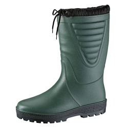 1 Paar POLAR Winterstiefel aus PVC in olivgrün – robust und warm für kalte Tage