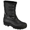 1 Paar Seiland Winterschnürstiefel aus robustem Material in Schwarz/Grau