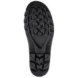 1 Paar Seiland Winterschnürstiefel aus robustem Material in Schwarz/Grau