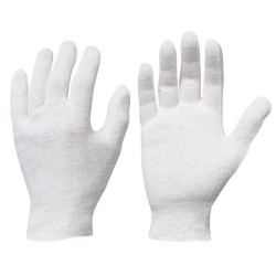 600 Paar Stronghand® Classic Handschuhe aus 100% Baumwolle, Trikot, weiss, Oeko-Tex® Standard 100, Kategorie 1