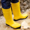 1 Paar CRAFTLAND PVC-Stiefel EN ISO 20345 S5, gelb, robust und sicher für den professionellen Einsatz