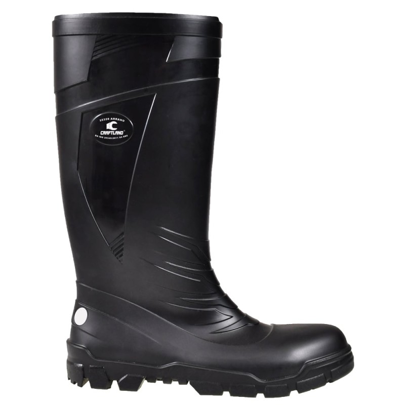 1 Paar CRAFTLAND PVC-Stiefel EN ISO 20345 S5 schwarz