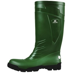 1 Paar CRAFTLAND PVC-Stiefel EN ISO 20345 S5 grün, robust und sicher für den professionellen Einsatz