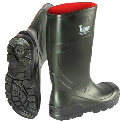 1 Paar VOSSO PU-Stiefel S5 CI SRC – grün, EN ISO 20345:2011, robust und sicher für den Einsatz im Arbeitsumfeld
