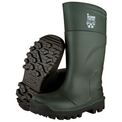 1 Paar KASARI PU-Stiefel S5 CI SRC – Grün, EN ISO 20345:2011, rutschfeste Sicherheitsschuhe für optimalen Schutz