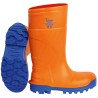 1 Paar NAVESTI PU-Stiefel S5 CI SRC - orange, EN ISO 20345:2011, robust und sicher für den Einsatz in anspruchsvollen