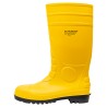 1 Paar EUROBOOT PVC-Stiefel EN ISO 20345 S5 gelb, rutschfest und robust für optimalen Schutz bei Arbeiten