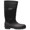 1 Paar Euroboot S5 SR PVC-Stiefel, schwarz, rutschfest, mit Schutzklasse EN ISO 20345 für maximale Sicherheit