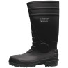 1 Paar Euroboot S5 SR PVC-Stiefel, schwarz, rutschfest, mit Schutzklasse EN ISO 20345 für maximale Sicherheit