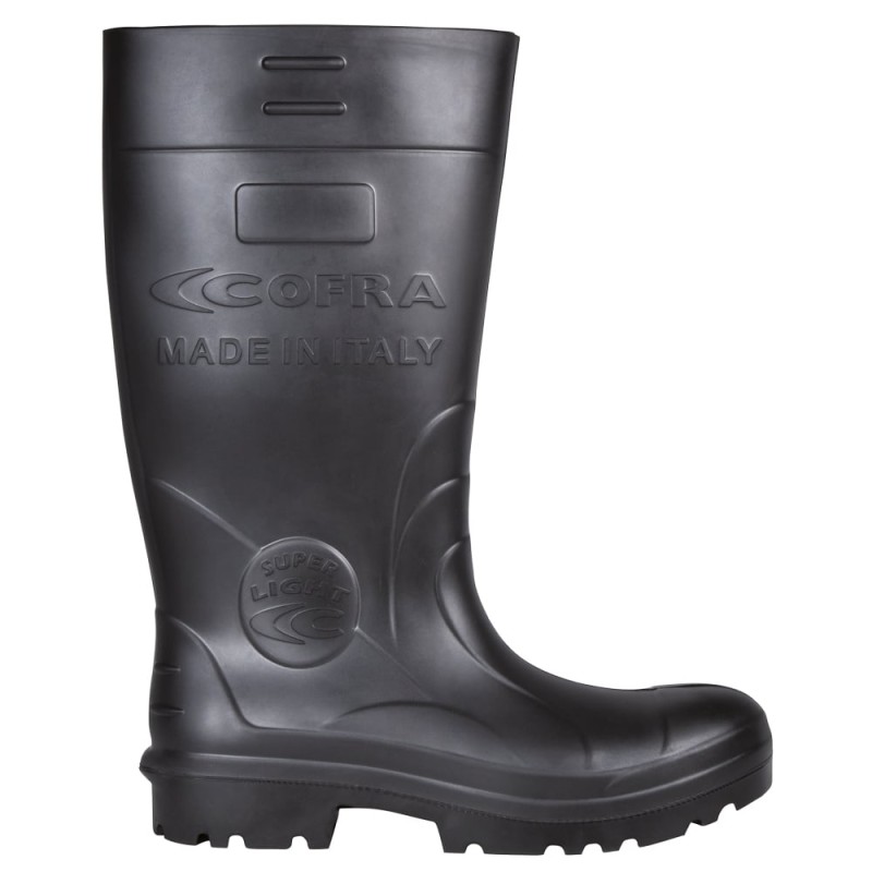 1 Paar Taranto PU-Stiefel S5 Sicherheitsstiefel aus PU in Schwarz