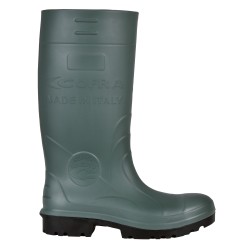 1 Paar REGGIO PU-Stiefel Sicherheitsstiefel EN ISO 20345 S5 aus grünem PU-Material