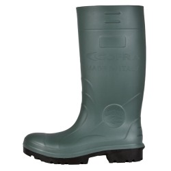 1 Paar REGGIO PU-Stiefel Sicherheitsstiefel EN ISO 20345 S5 aus grünem PU-Material