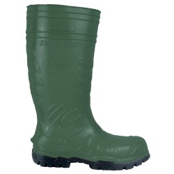 1 Paar COFRA PU Stiefel EN ISO 20345:2011 S5 CI SRC, grün/schwarz, sicher und komfortabel für den Arbeitseinsatz