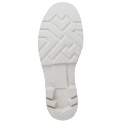 1 Paar SAFE GIGANT Stiefel EN ISO 20345 S4 aus wasserdichtem Material in Weiss mit Reflexelementen