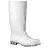 1 Paar WHITEMASTER PVC-Stiefel EN ISO 20345 S4, wasserdicht, Sicherheitsstiefel, weiss, für Arbeit und Freizeit
