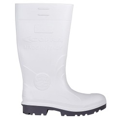 1 Paar Lecce PU-Stiefel EN ISO 20345 S4, Sicherheitsstiefel, wasserdicht, weiss