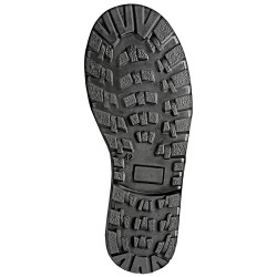 1 Paar ULME Waldarbeiterstiefel EN ISO 20345 SB E, EN ISO 17249 KL3, orange/grün, rutschfeste Sohle