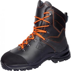 1 Paar KAILASH Forst-Schnürstiefel aus Leder, Schwarz, EN ISO 20345 S3, HRO, CI, HI, SRC, EN ISO 17249 KL2