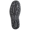 1 Paar Zeder Forst-Schnürstiefel Craftland® aus schwarzem und rotem Leder, EN ISO 17249 S2 FO, WR, CR, CI, HRO, SRA
