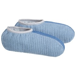 5 Paar Premium Einziehsocken aus Baumwolle in Blau