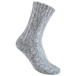 5 Paar SCANDINAVIA Wintersocken aus hochwertiger Baumwolle in Grau