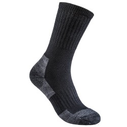 5 Paar CRAFTLAND Funktionssocken aus Baumwolle in Schwarz