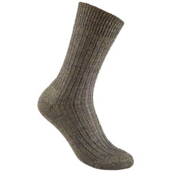 5 Paar ARMY-Socken aus grün-meliertem Baumwollmix für hohen Tragekomfort und optimale Passform