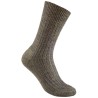 5 Paar ARMY-Socken aus grün-meliertem Baumwollmix für hohen Tragekomfort und optimale Passform