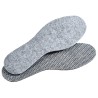5 Paar CRAFTLAND Filz-Einlegesohlen mit Latexsohle – Komfortabel und isolierend für optimalen Fussschutz