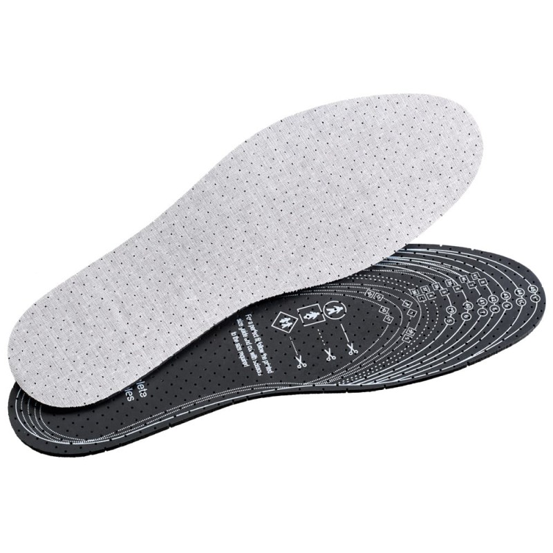 5 Paar CRAFTLAND Geruchsstopper Einlegesohlen mit Aktivkohle, Universalgrösse zur Geruchsneutralisation