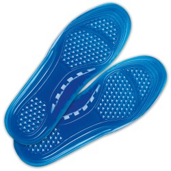5 Paar CRAFTLAND Komfort-Gel-Einlegesohlen für optimalen Fusskomfort und Dämpfung, schwarz, für Herren und Damen