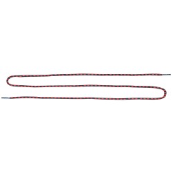 5 Paar Forststiefel-Schnürsenkel rund - strapazierfähig, langlebig, schwarz