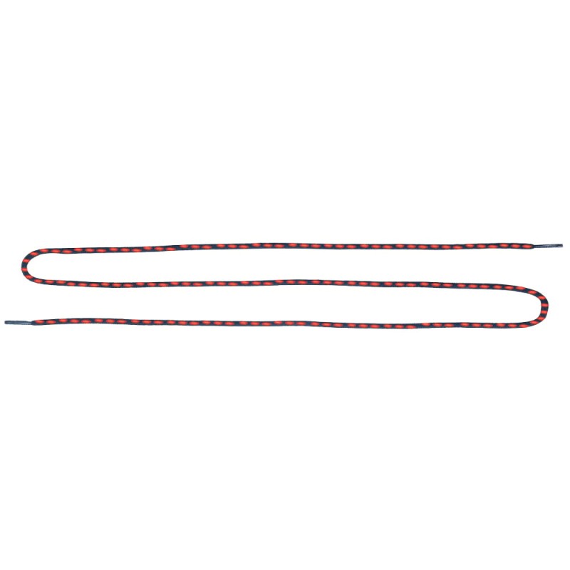 5 Paar Forststiefel-Schnürsenkel rund - strapazierfähig, langlebig, schwarz