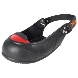1 Paar Tiger Grip Sicherheits-Überschuhe EN ISO 20345 SRC, rutschfest, schwarz, robust und strapazierfähig
