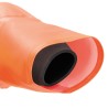 1 Paar S5-Stiefel Schutz-Anzug orange aus robustem Material, ideal für Arbeitssicherheit und Outdoor-Aktivitäten