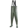 1 Stück Norway Wathose Premium olivgrün mit Zugband, Knieverstärkung und Innentasche