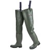1 Paar Norway Seestiefel aus PVC in olivgrün, Standardgrösse für optimalen Schutz und Komfort