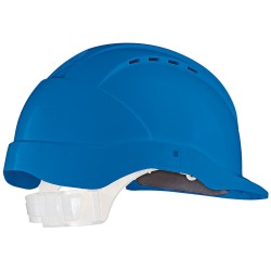 30 Stück Meister Schutzhelm Tector® EN 397 mit 6-Punkt Textilausstattung und Pinlockverschluss, Weiss