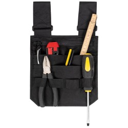 10 Stück Werkzeugtasche aus robustem Nylon in klassischem Schwarz